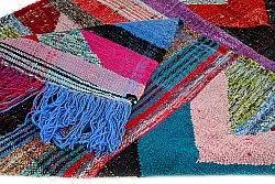 Marokkansk Boucherouite-teppe 135 x 270 cm