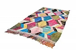 Marokkansk Boucherouite-teppe 150 x 275 cm