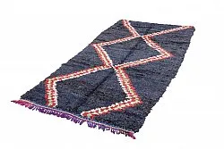 Marokkansk Boucherouite-teppe 265 x 135 cm