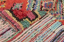 Marokkansk Boucherouite-teppe 245 x 140 cm