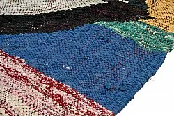 Marokkansk Boucherouite-teppe 140 x 305 cm
