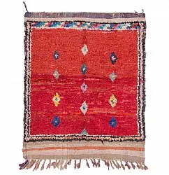 Marokkansk Boucherouite-teppe 170 x 135 cm