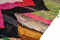 Marokkansk Boucherouite-teppe 135 x 305 cm