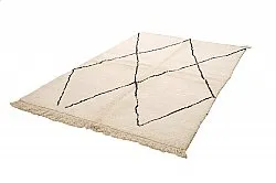 Kelim-teppe Marokkansk Beni Ourain 150 x 230 cm