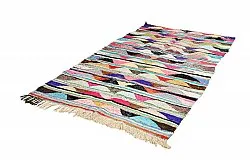 Marokkansk Boucherouite-teppe 145 x 250 cm