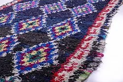Marokkansk Boucherouite-teppe 265 x 140 cm