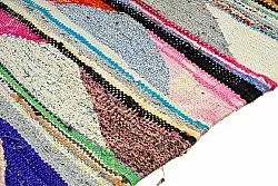 Marokkansk Boucherouite-teppe 145 x 250 cm
