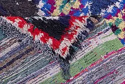Marokkansk Boucherouite-teppe 265 x 140 cm