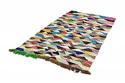 Marokkansk Boucherouite-teppe 125 x 225 cm