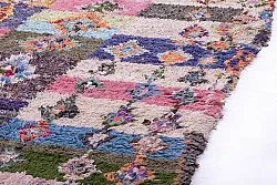 Marokkansk Boucherouite-teppe 275 x 145 cm