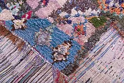 Marokkansk Boucherouite-teppe 275 x 145 cm