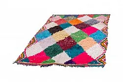Marokkansk Boucherouite-teppe 230 x 145 cm