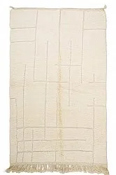Kelim-teppe Marokkansk Beni Ourain 145 x 245 cm