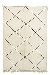 Kelim-teppe Marokkansk Beni Ourain 205 x 305 cm