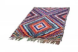 Marokkansk Boucherouite-teppe 210 x 140 cm