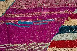 Marokkansk Boucherouite-teppe 135 x 245 cm