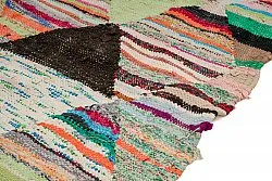 Marokkansk Boucherouite-teppe 140 x 250 cm