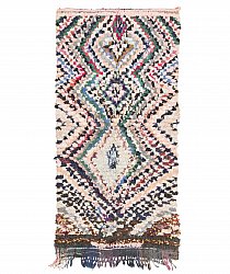 Marokkansk Boucherouite-teppe 175 x 95 cm