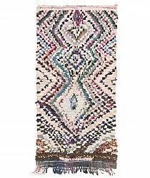 Marokkansk Boucherouite-teppe 175 x 95 cm