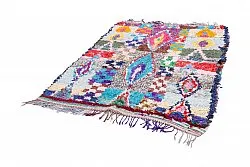 Marokkansk Boucherouite-teppe 195 x 150 cm
