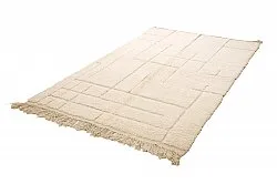 Kelim-teppe Marokkansk Beni Ourain 145 x 245 cm