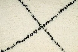 Kelim-teppe Marokkansk Beni Ourain 205 x 305 cm
