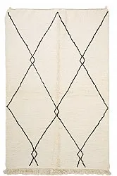 Kelim-teppe Marokkansk Beni Ourain 145 x 245 cm