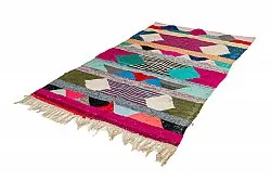 Marokkansk Boucherouite-teppe 145 x 250 cm