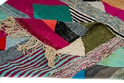 Marokkansk Boucherouite-teppe 145 x 250 cm