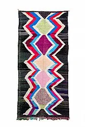 Marokkansk Boucherouite-teppe 150 x 315 cm
