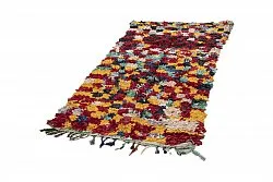 Marokkansk Boucherouite-teppe 255 x 125 cm