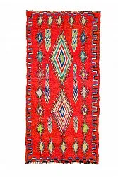 Marokkansk Boucherouite-teppe 285 x 135 cm