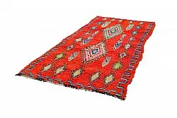 Marokkansk Boucherouite-teppe 285 x 135 cm