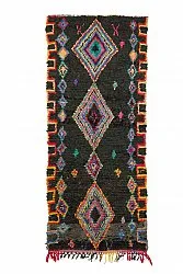 Marokkansk Boucherouite-teppe 285 x 120 cm