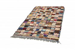 Marokkansk Boucherouite-teppe 205 x 115 cm