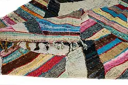 Marokkansk Boucherouite-teppe 125 x 265 cm