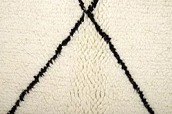 Kelim-teppe Marokkansk Beni Ourain 145 x 245 cm
