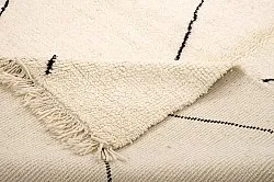 Kelim-teppe Marokkansk Beni Ourain 145 x 245 cm