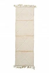 Kelim-teppe Marokkansk Beni Ourain 295 x 90 cm