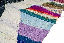 Marokkansk Boucherouite-teppe 130 x 225 cm
