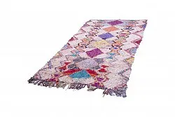 Marokkansk Boucherouite-teppe 265 x 135 cm