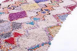 Marokkansk Boucherouite-teppe 265 x 135 cm