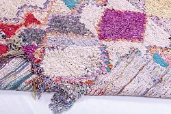 Marokkansk Boucherouite-teppe 265 x 135 cm