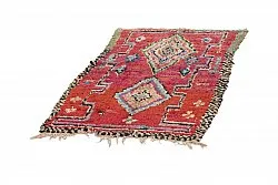 Marokkansk Boucherouite-teppe 185 x 110 cm