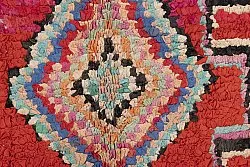 Marokkansk Boucherouite-teppe 185 x 110 cm
