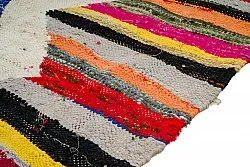 Marokkansk Boucherouite-teppe 135 x 270 cm
