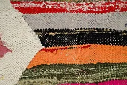 Marokkansk Boucherouite-teppe 135 x 270 cm