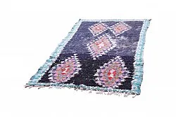 Marokkansk Boucherouite-teppe 245 x 135 cm