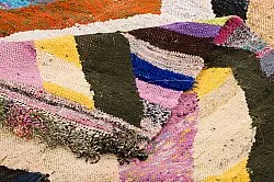 Marokkansk Boucherouite-teppe 145 x 290 cm