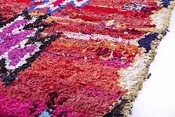 Marokkansk Boucherouite-teppe 230 x 140 cm